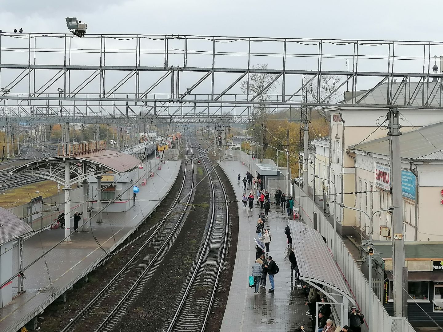 железная дорога,