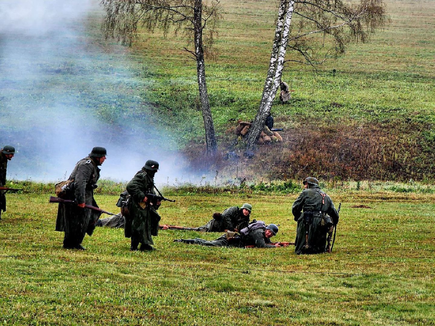 можайск, можайский городской округ, подмосковье, реконструкция, великая отечественная война, немецкая армия, Красная армия, солдаты, боевое искусство, Можайская линия обороны,