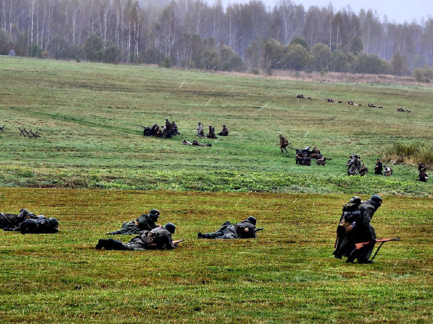 можайск, можайский городской округ, подмосковье, реконструкция, великая отечественная война, немецкая армия, Красная армия, солдаты, боевое искусство, Можайская линия обороны,