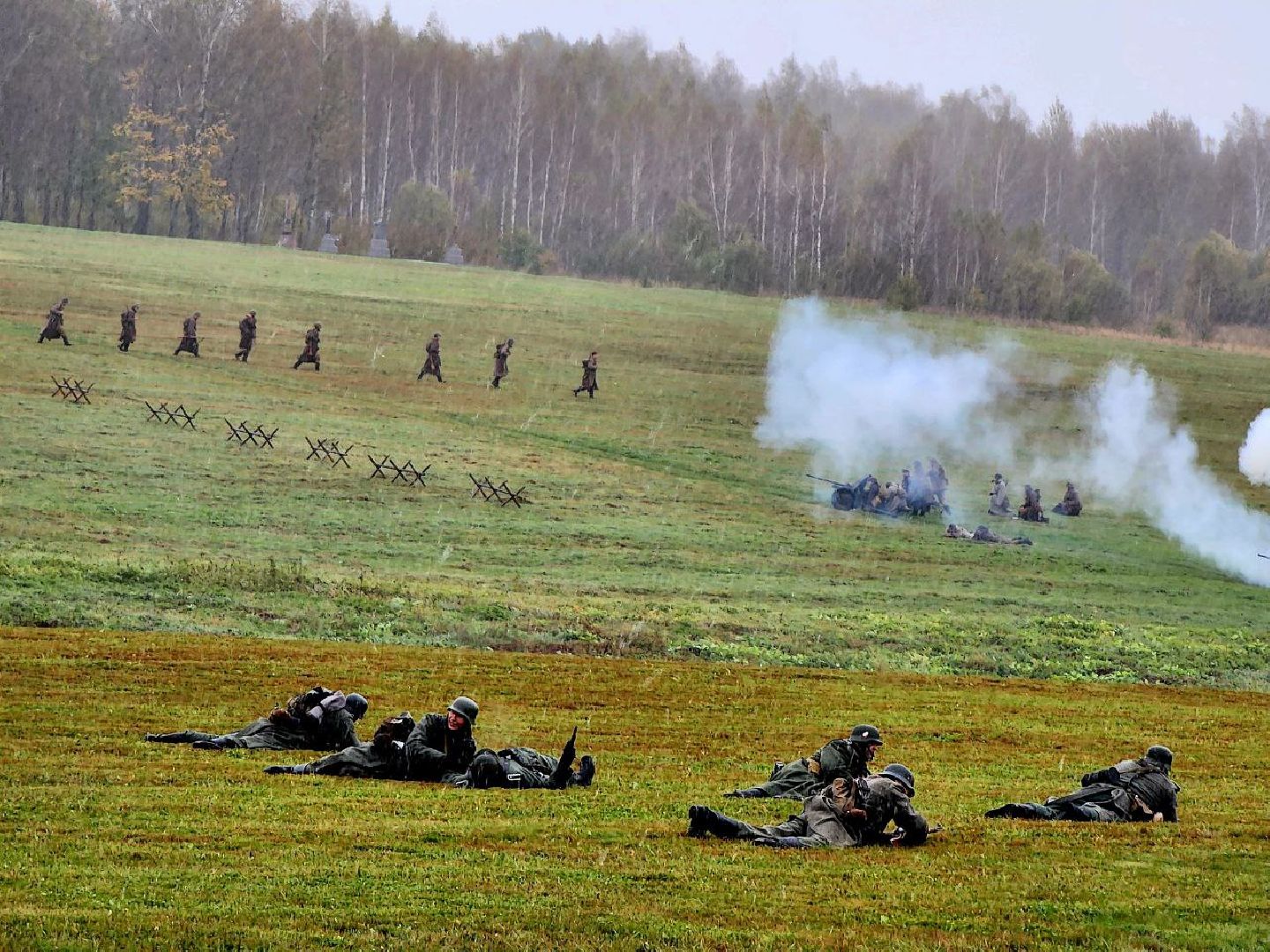 можайск, можайский городской округ, подмосковье, реконструкция, великая отечественная война, немецкая армия, Красная армия, солдаты, боевое искусство, Можайская линия обороны,