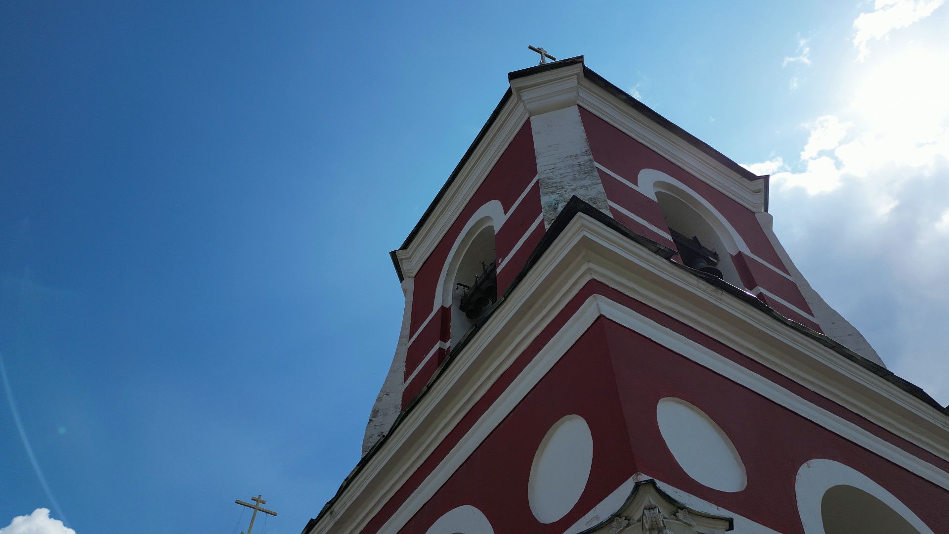 храм, лыткарино, петропавловский,видео с коптера,