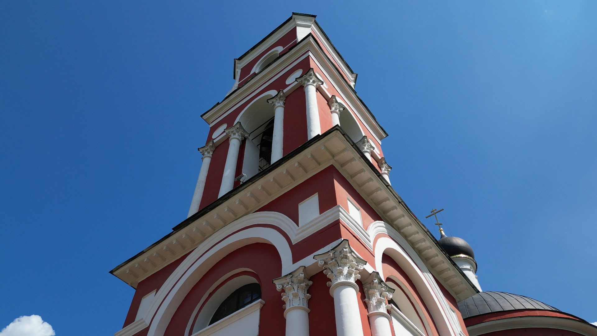 храм, лыткарино, петропавловский,видео с коптера,