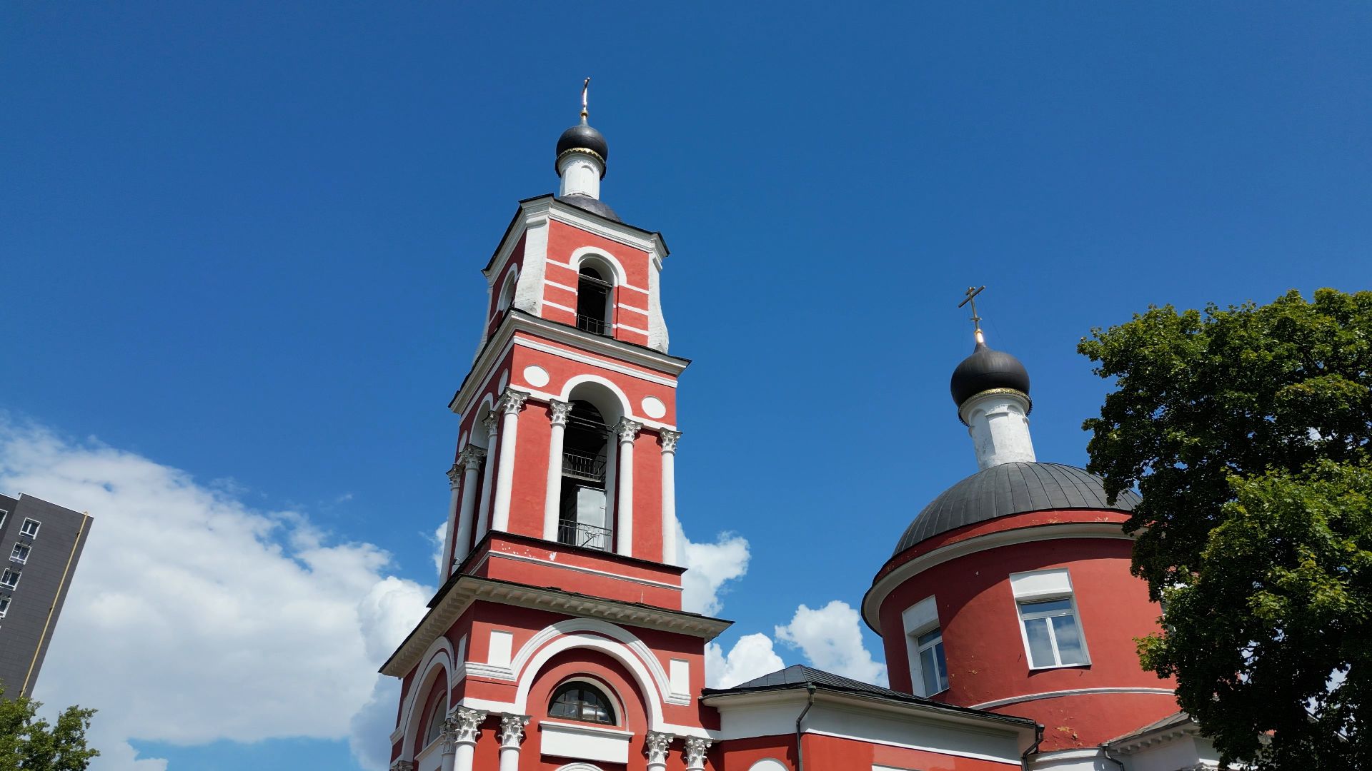 храм, лыткарино, петропавловский,видео с коптера,