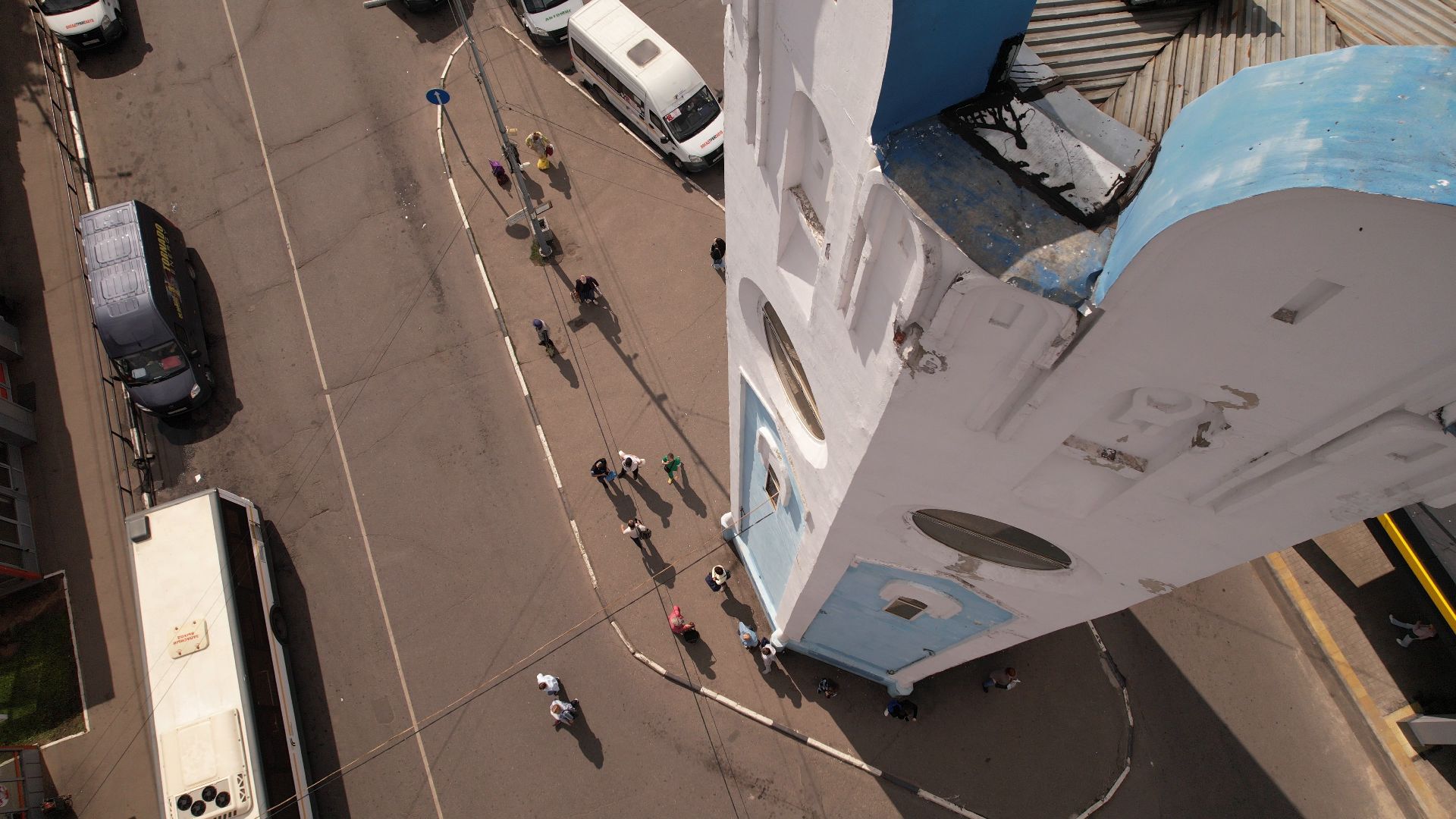 башня, пушкино,видео с коптера,