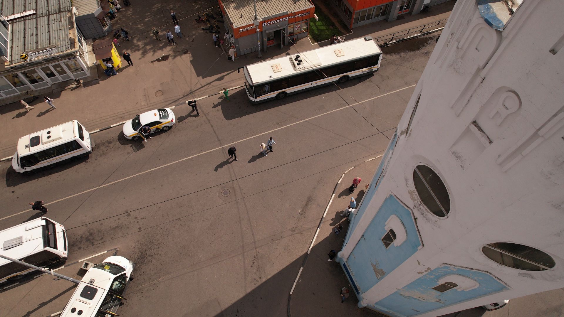 башня, пушкино,видео с коптера,