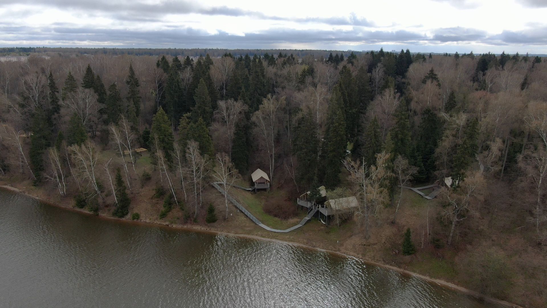 глэмпинг, пушкино, водохранилище,видео с коптера,