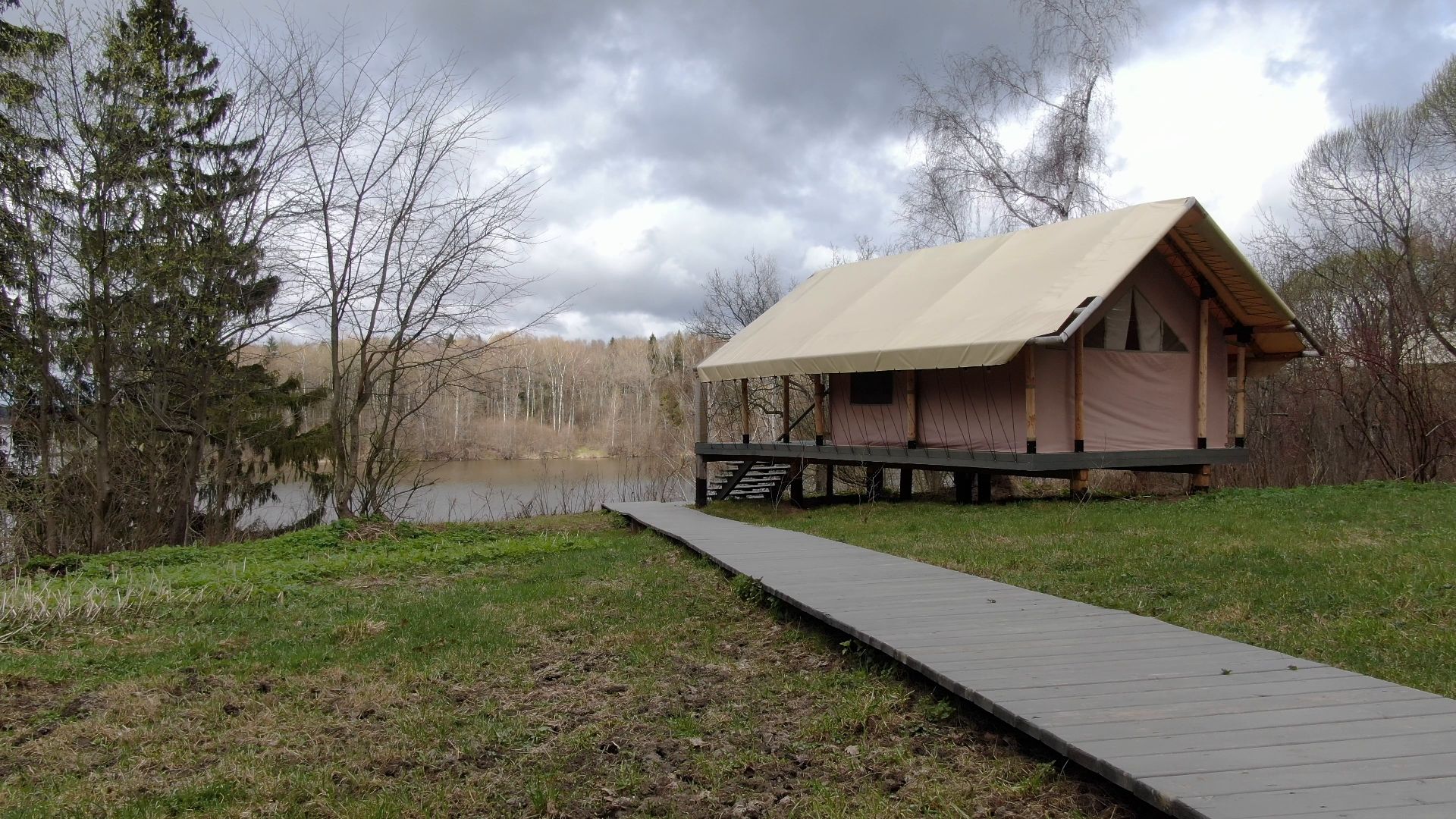 глэмпинг, пушкино, водохранилище,видео с коптера,