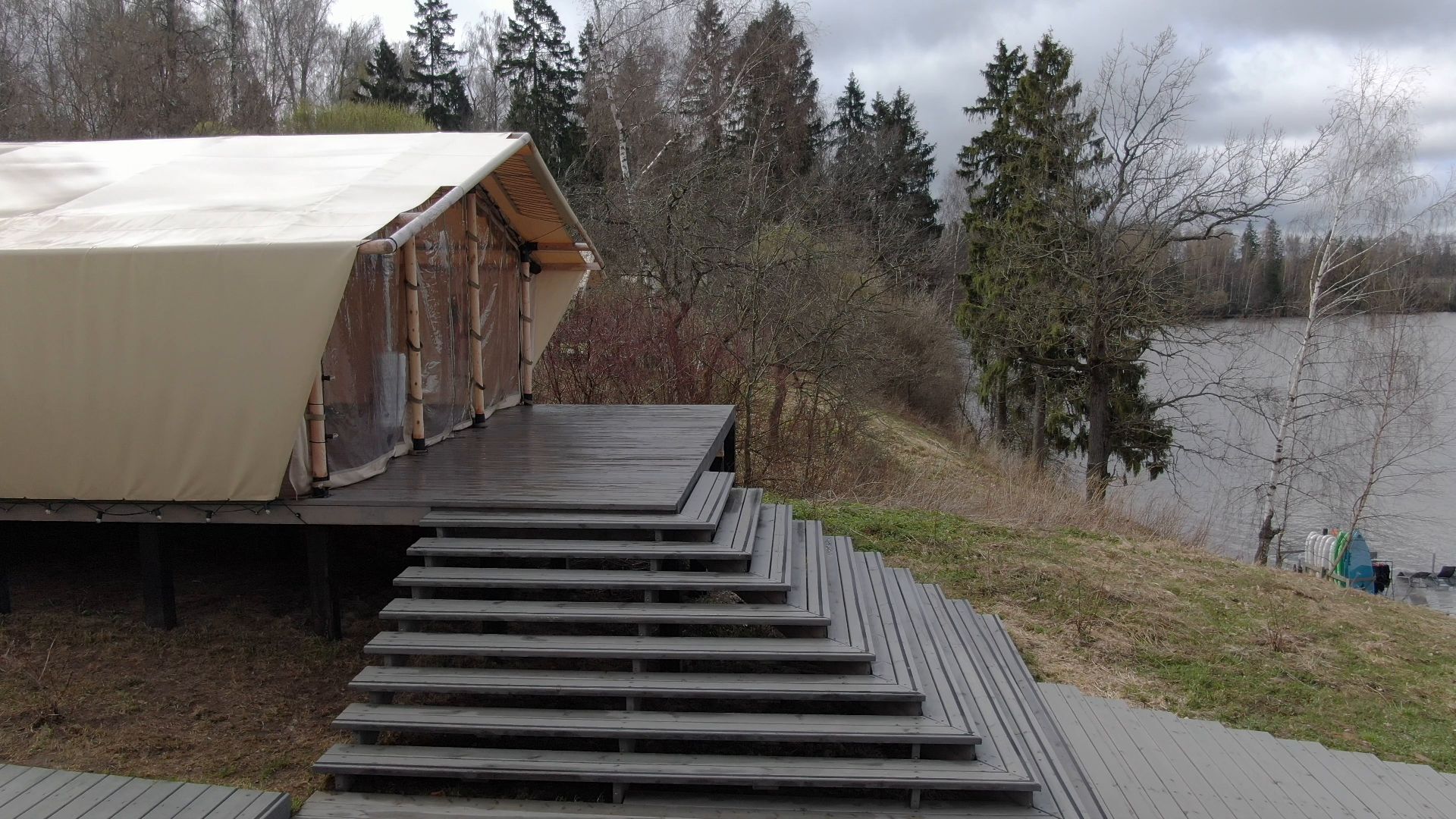 глэмпинг, пушкино, водохранилище,видео с коптера,