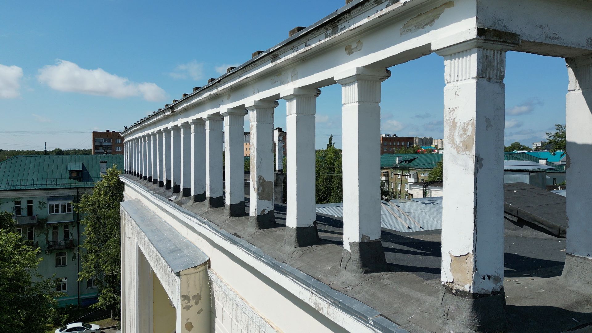 ступино, дом культуры, металлург,видео с коптера,