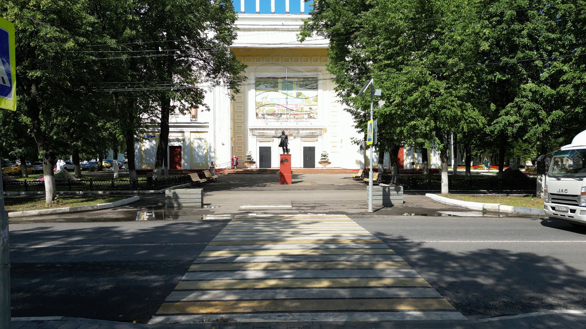 ступино, дом культуры, металлург,видео с коптера,