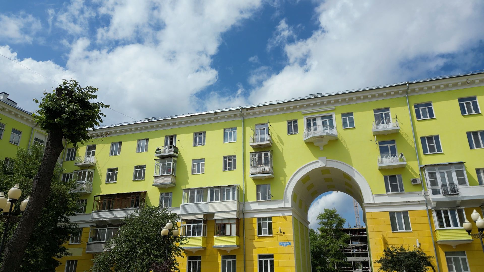 ступино, дома, проспект,видео с коптера,