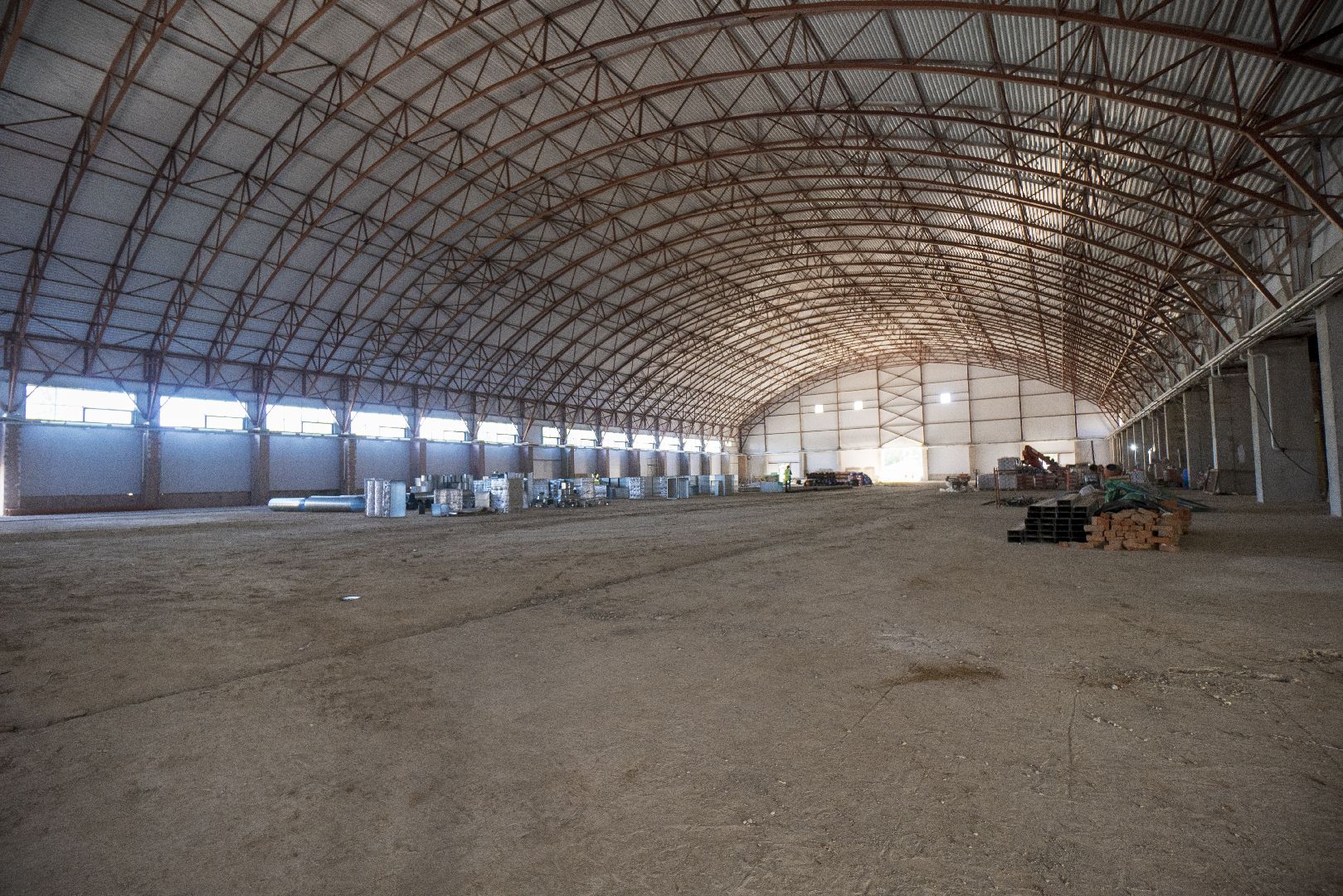 строительство манежа, ФОК с крытым льдом, Домодедово,