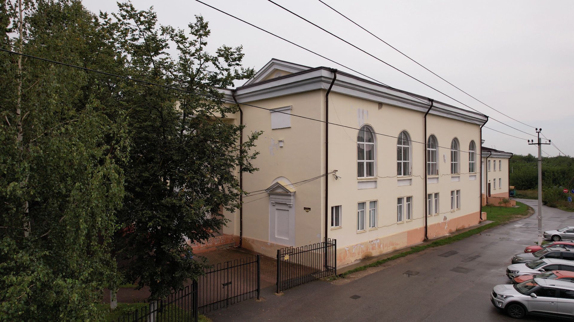 яхрома, дк, центр,видео с коптера,