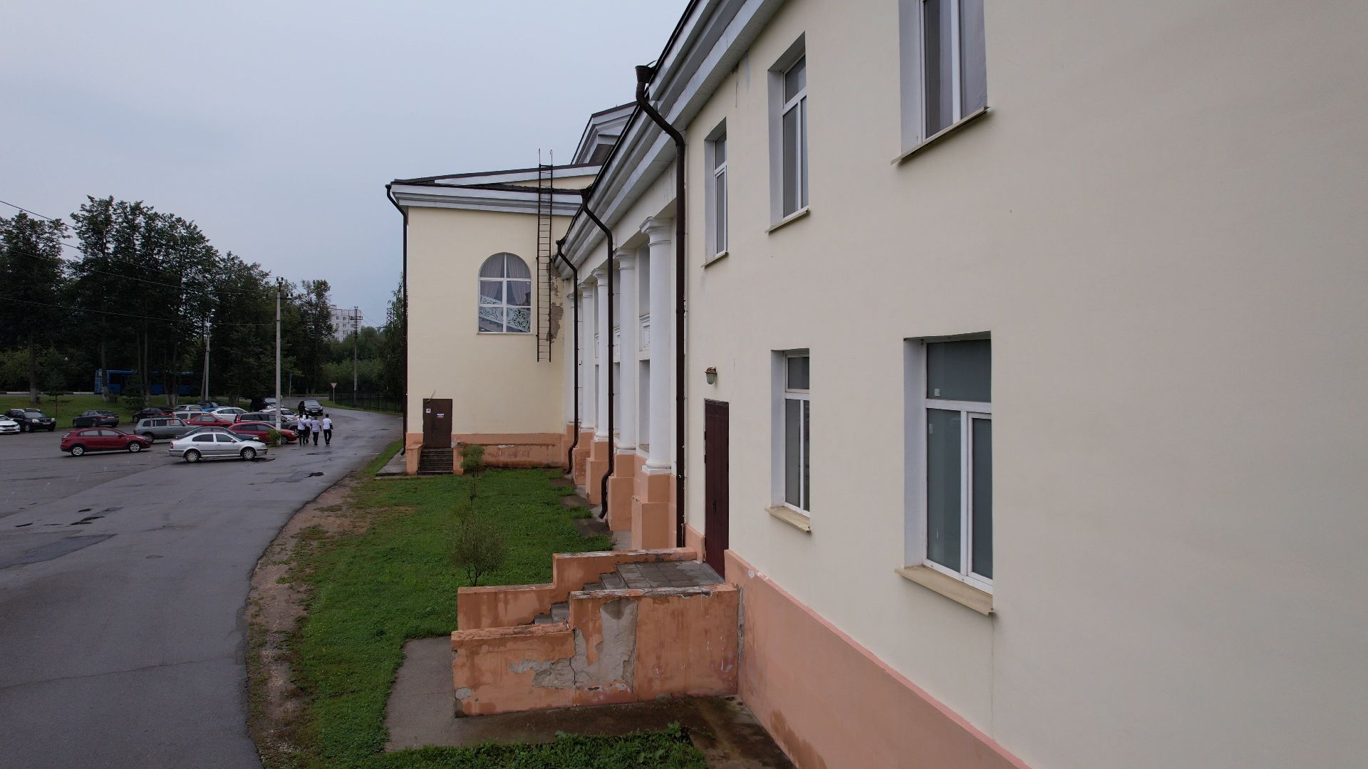 яхрома, дк, центр,видео с коптера,