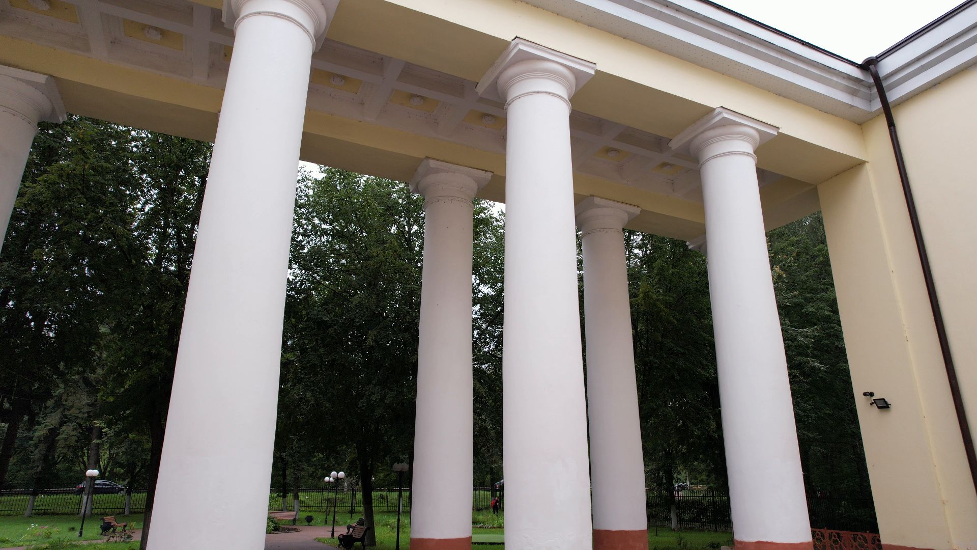 яхрома, дк, центр,видео с коптера,