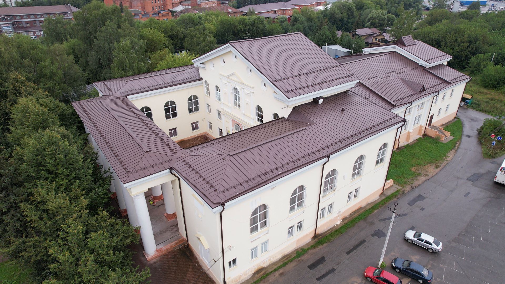 яхрома, дк, центр,видео с коптера,