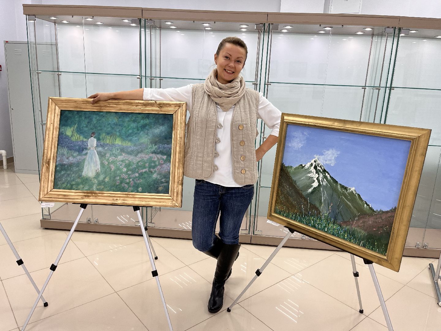 шаховская, художник, выставка, картины,