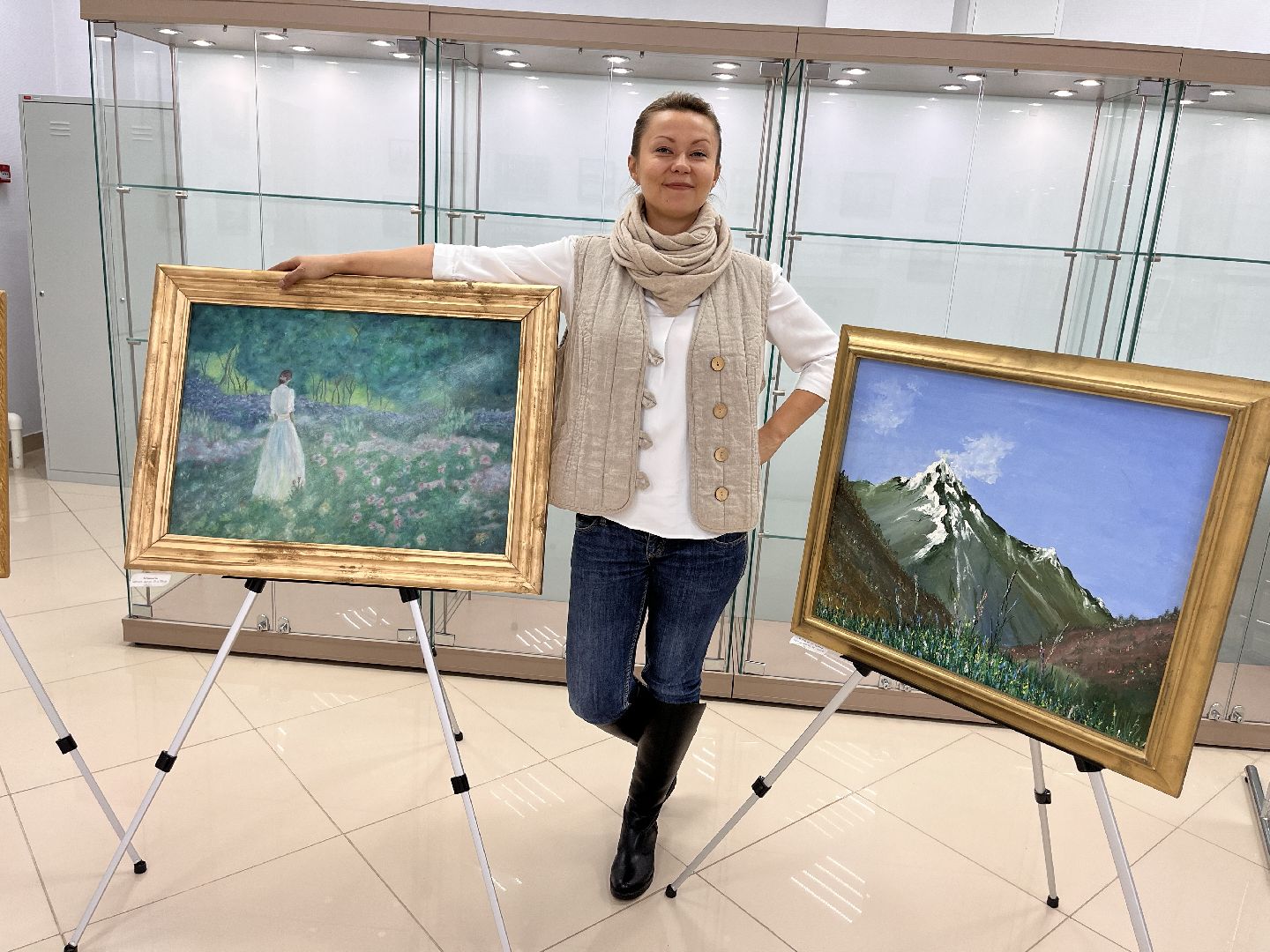 шаховская, художник, выставка, картины,