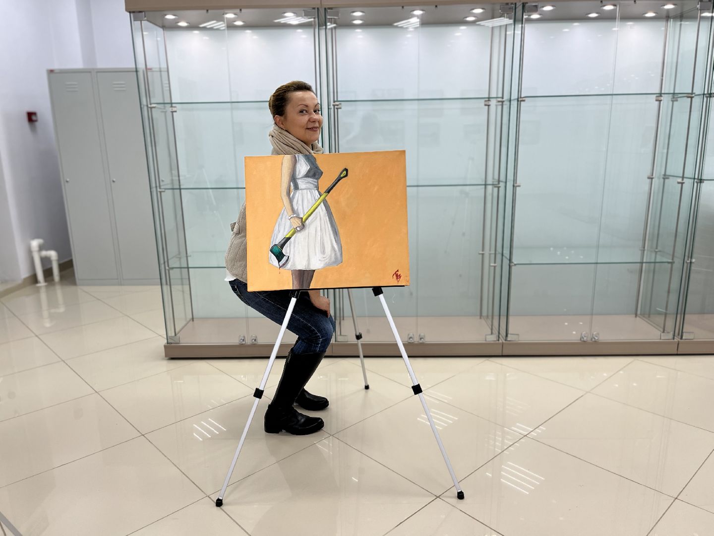 шаховская, художник, выставка, картины,