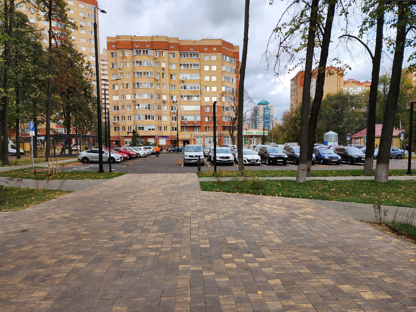 раменское, благоустройство, сквер у дк воровского,