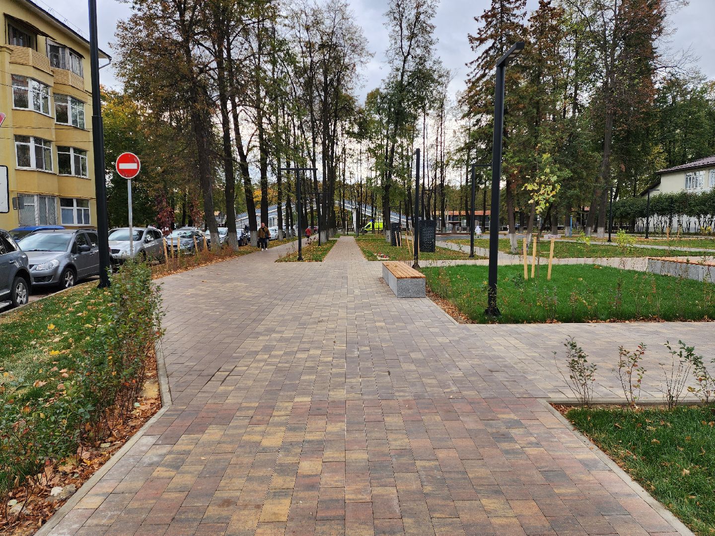 раменское, благоустройство, сквер у дк воровского,