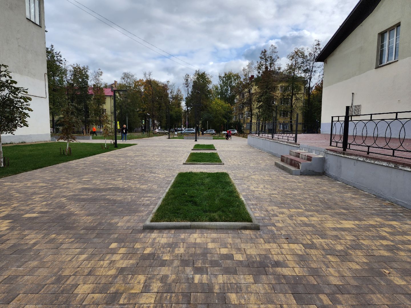 раменское, благоустройство, сквер у дк воровского,