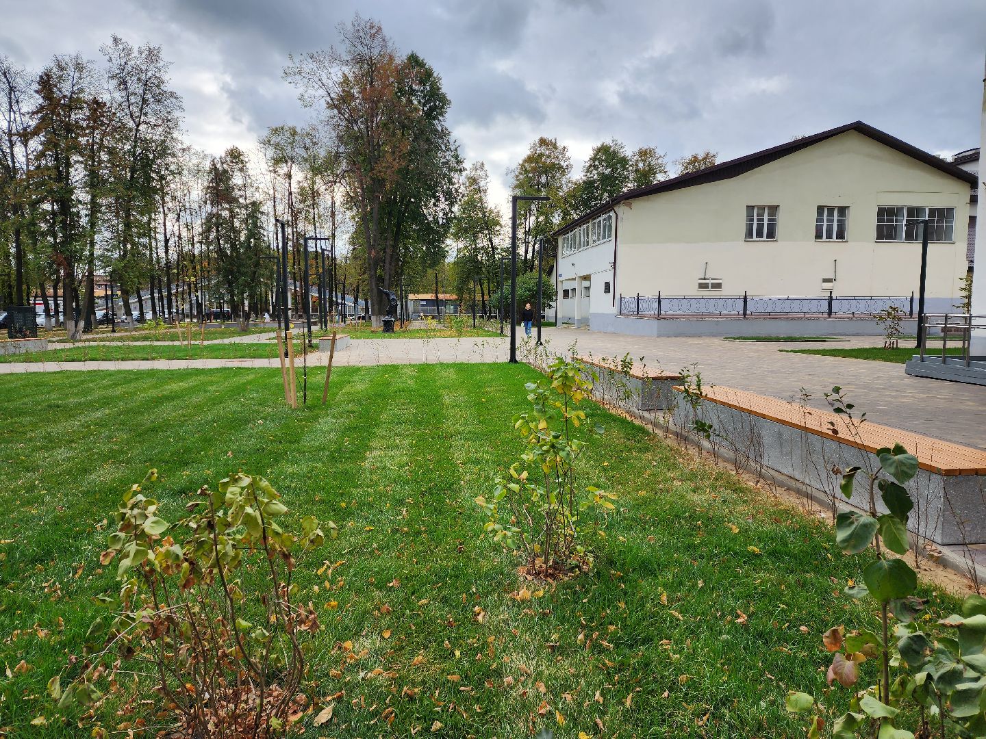 раменское, благоустройство, сквер у дк воровского,