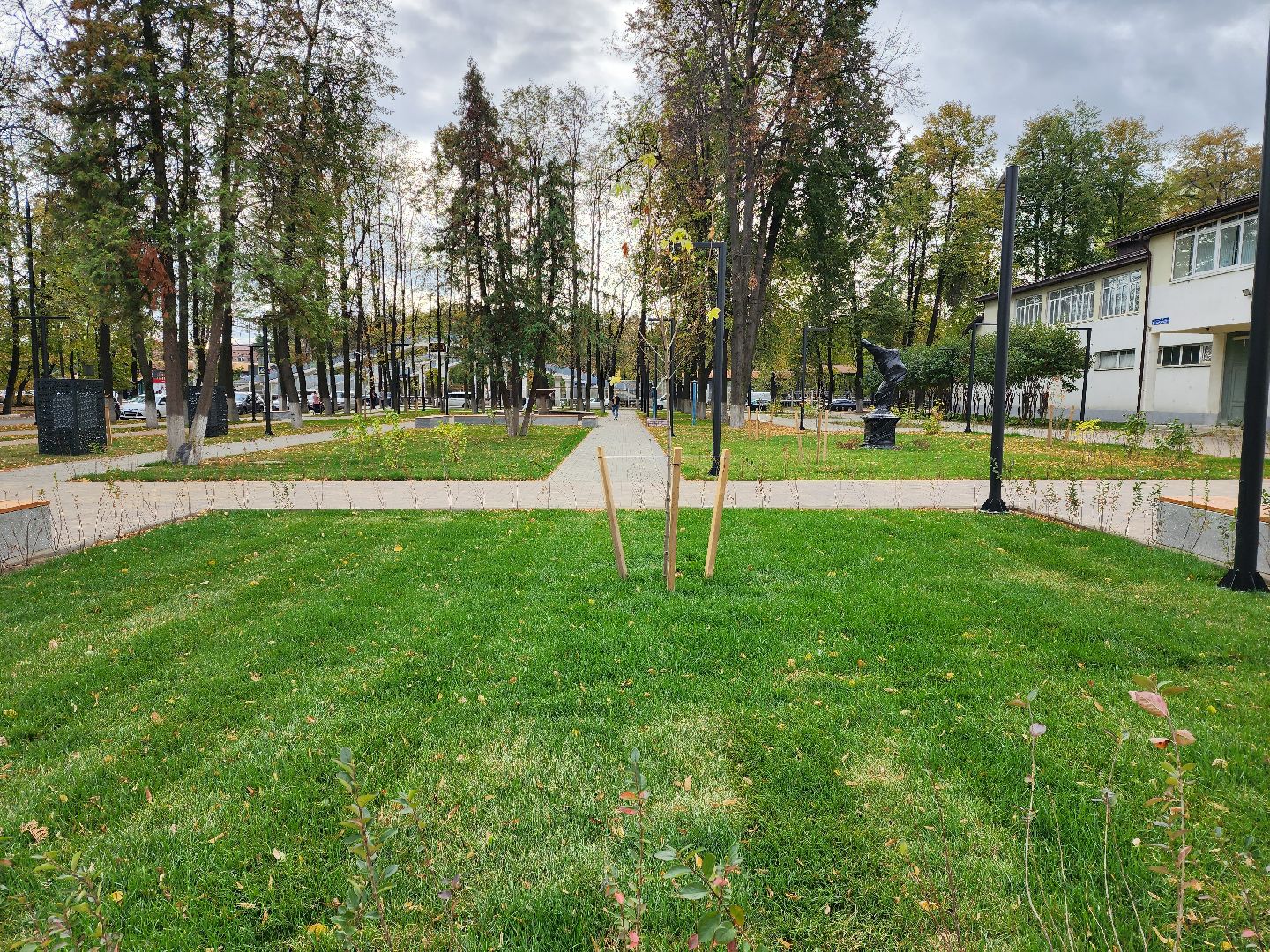 раменское, благоустройство, сквер у дк воровского,