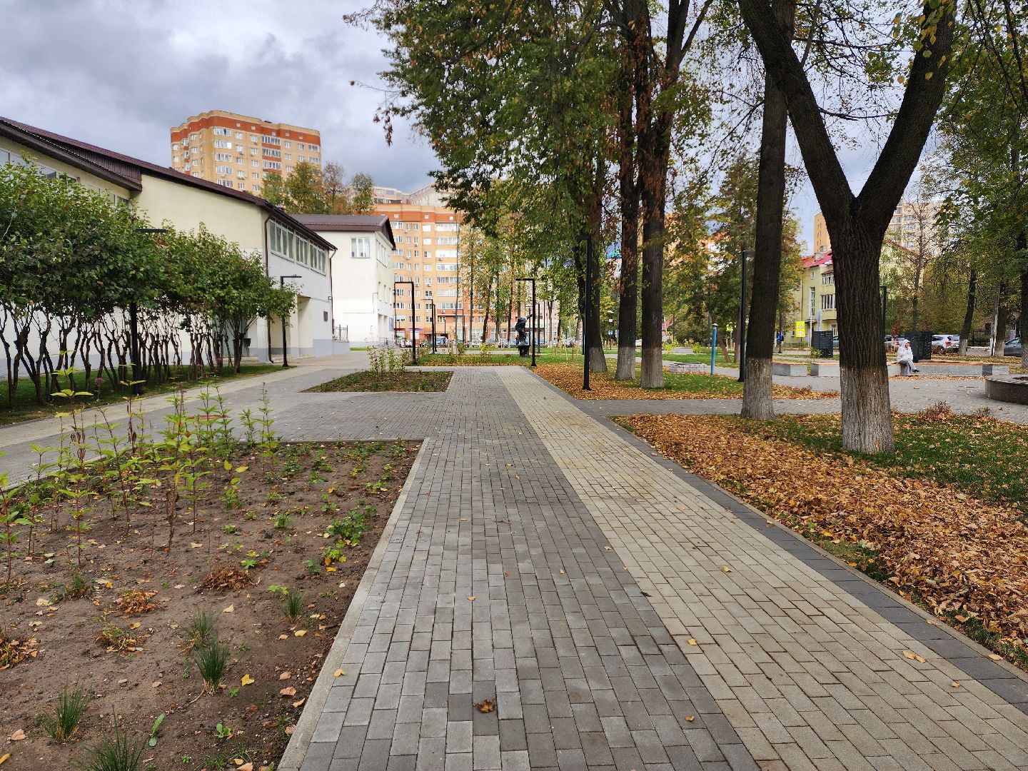 раменское, благоустройство, сквер у дк воровского,