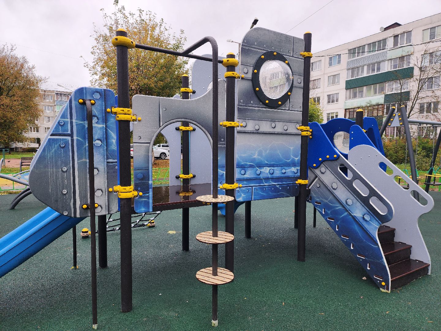 серпухов, подводная лодка, детские площадки, улица космонавтов, благоустройство, благоустройство дворов,