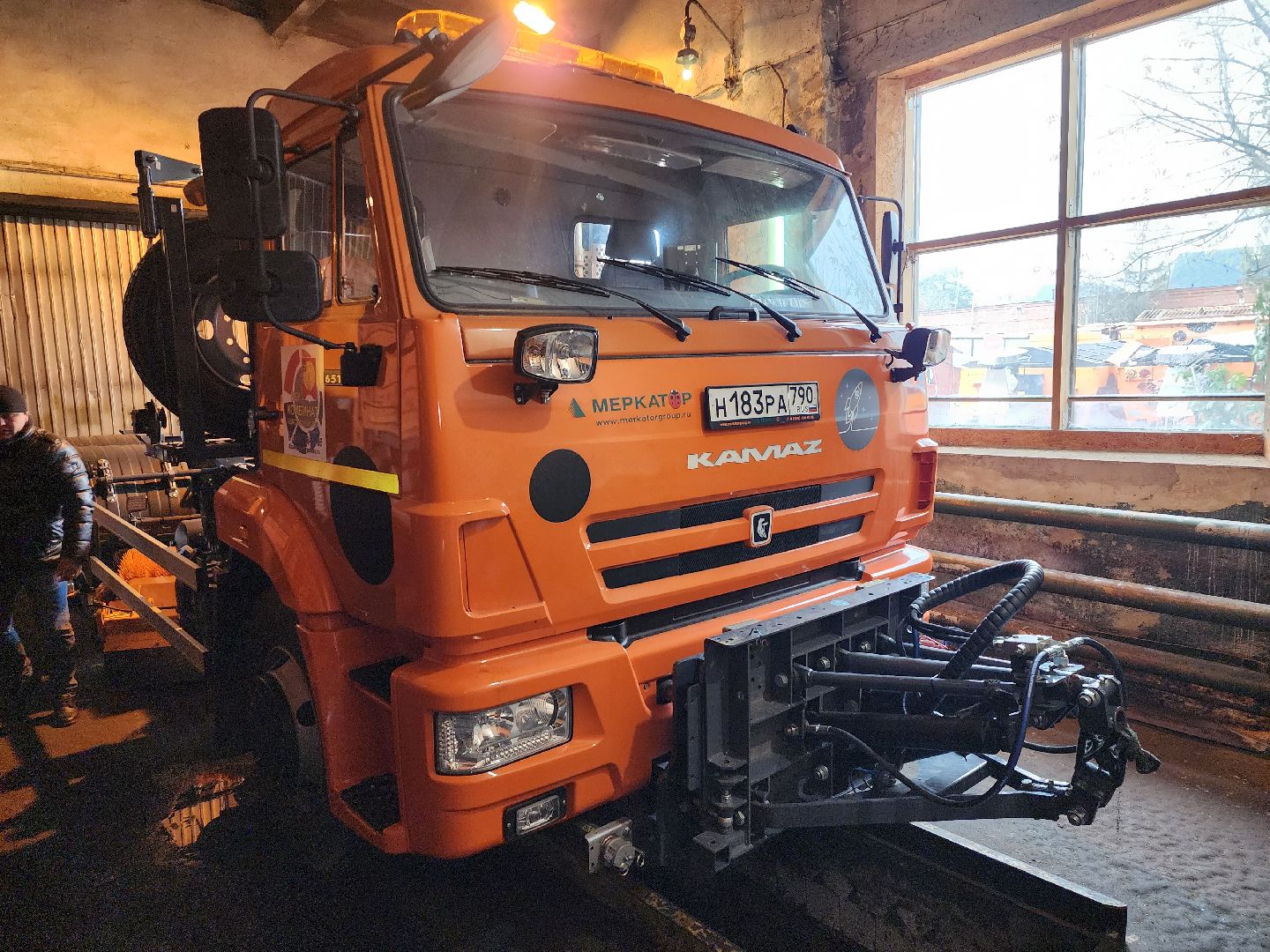 серп, комбинат благоустройства, жкх, дорожная техника, подготовка к зиме,