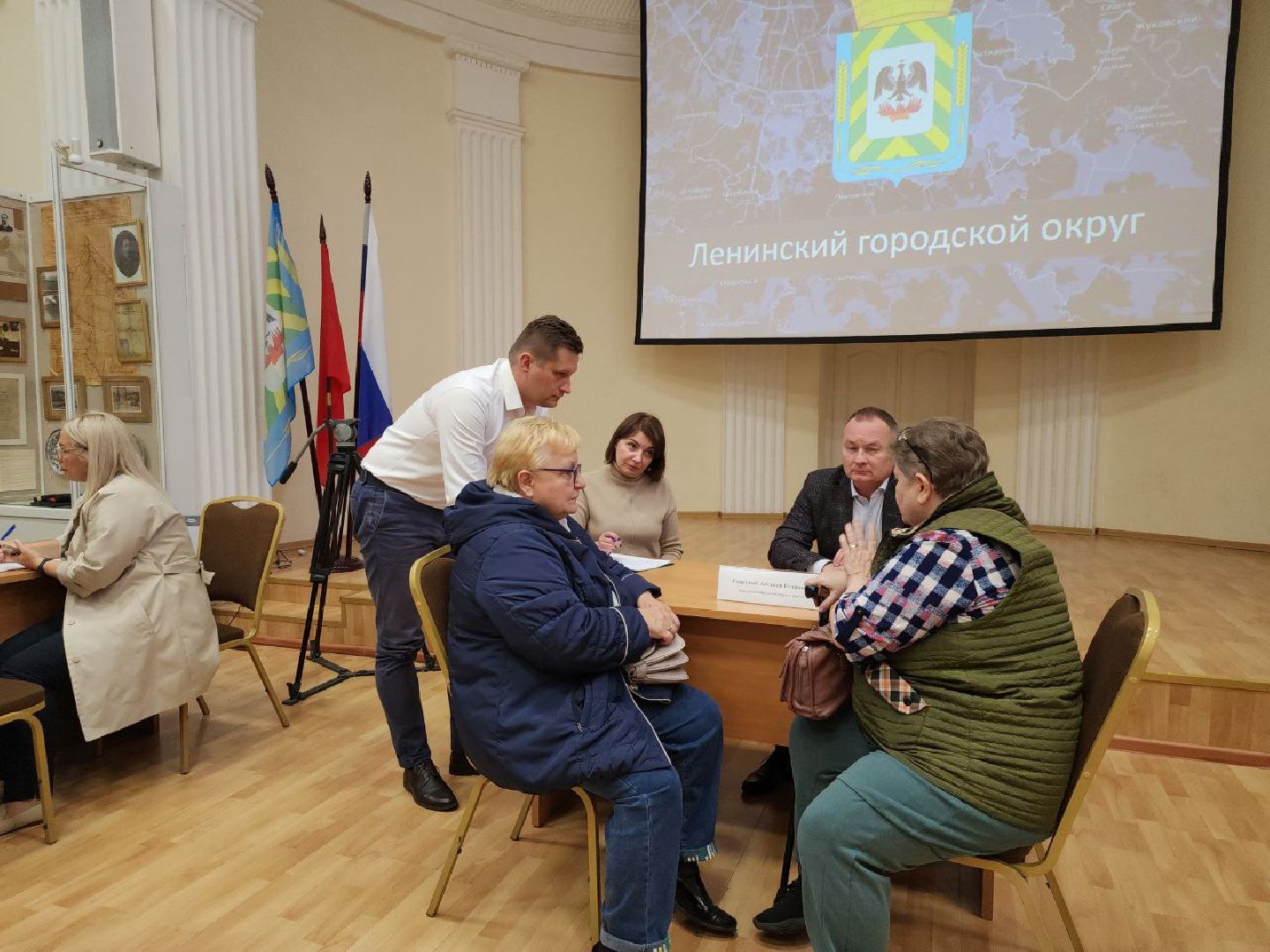 жкх, выездная администрация, решение проблемы, видное, встреча с жителями,