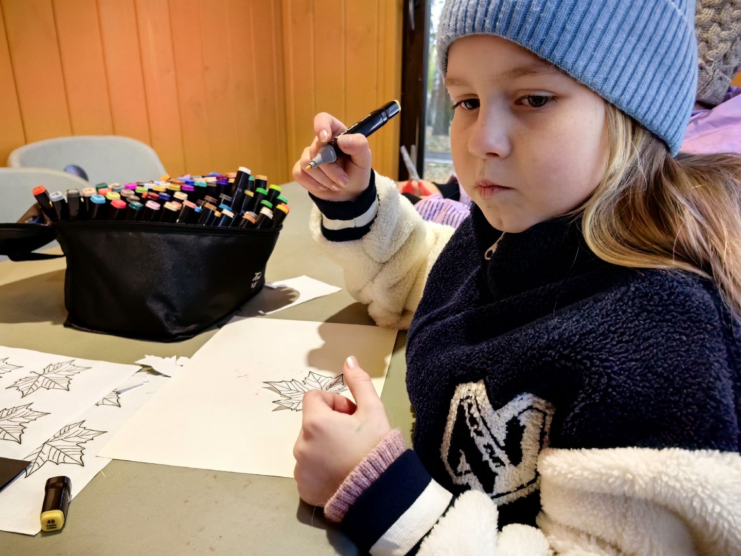 мастер-класс, открытка, парк, дети,