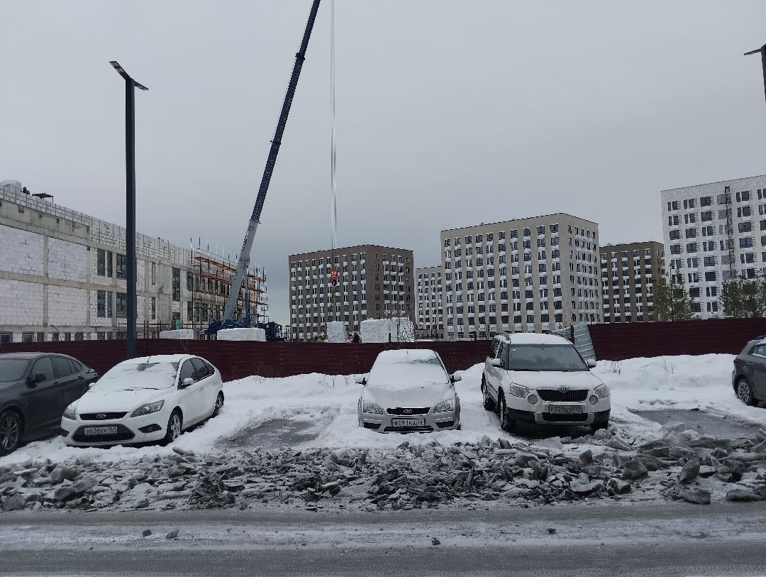 Строительство, школа