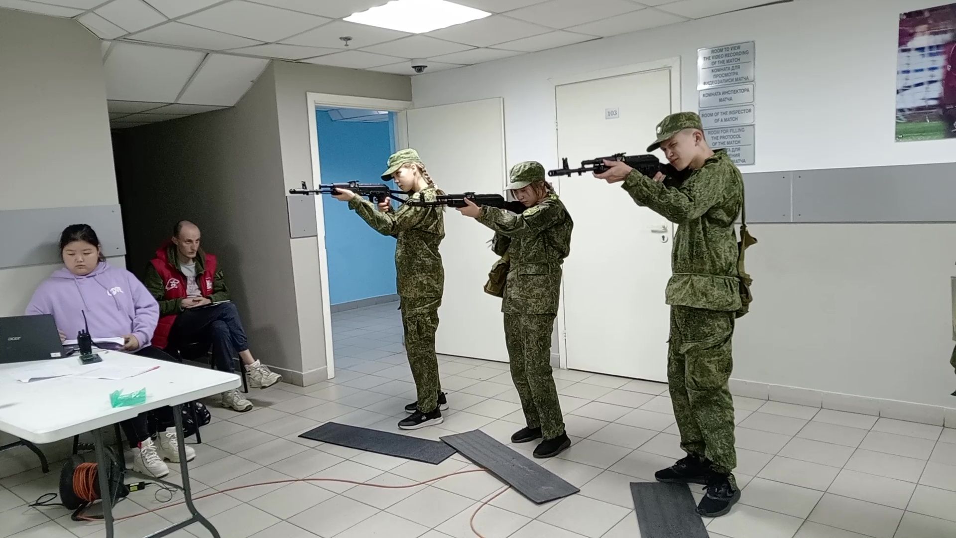 Реутов, Юнармия, соревнования, автомат, сборка-разборка,