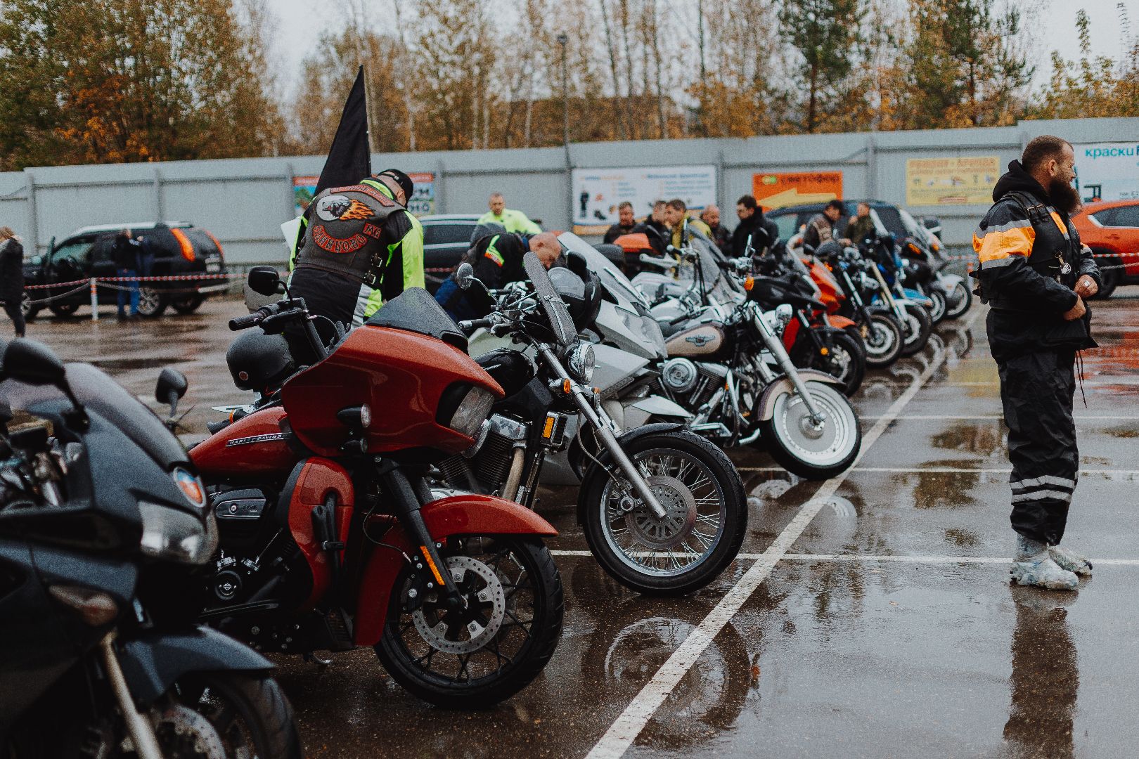 Звенигород, Мотоспорт, Байк-шоу, Закрытие мотосезона, Ночные волки,