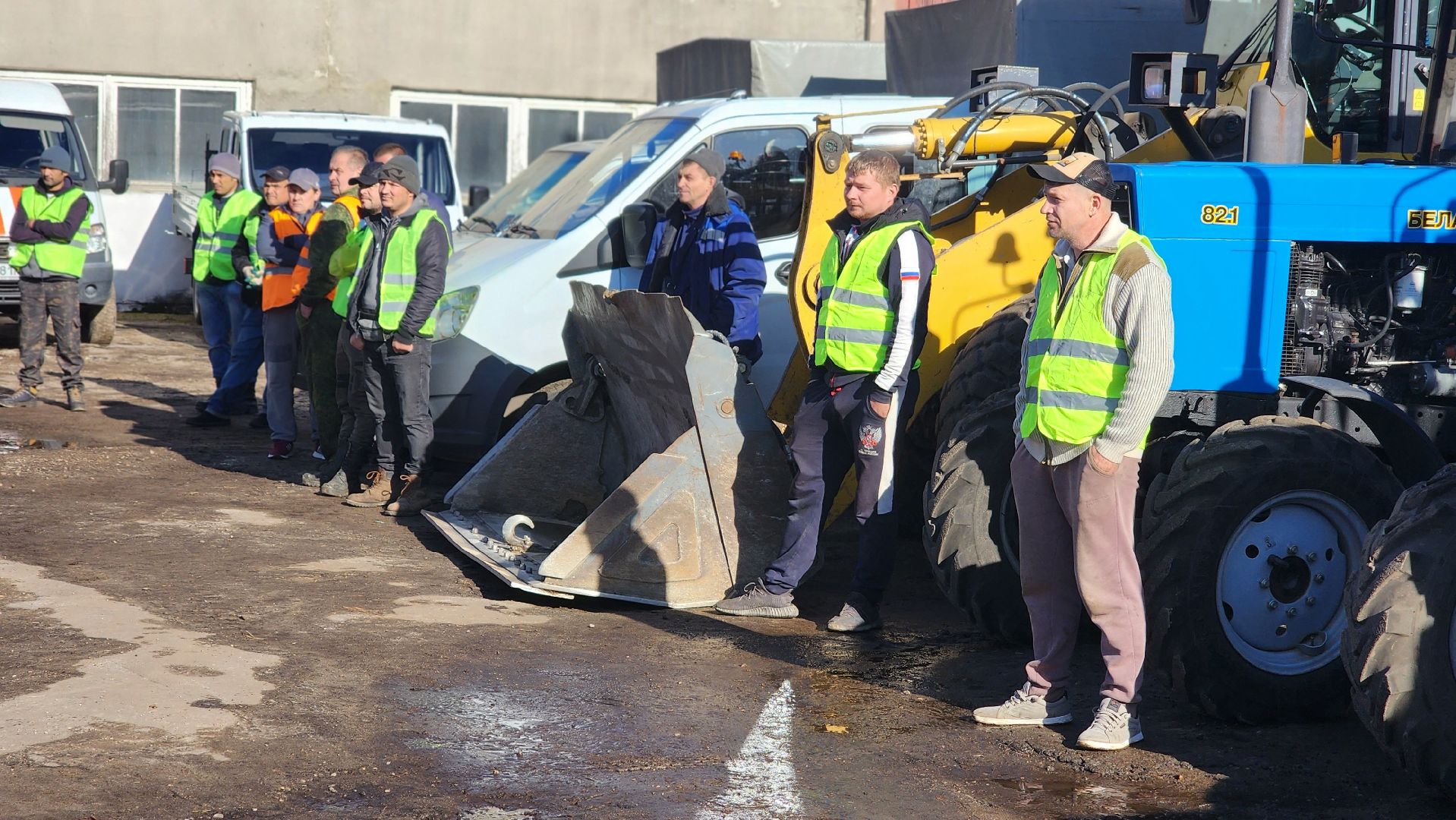 техника, коммунальное хозяйство, смотр, Протвино, подготовка к зиме,