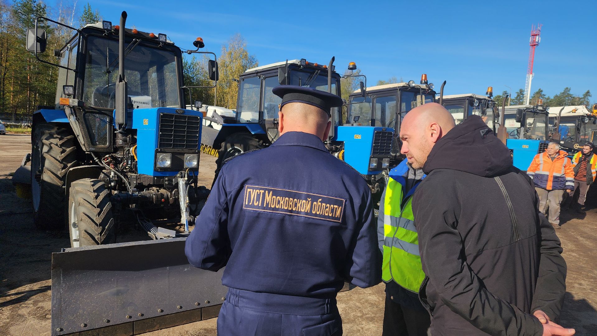 техника, коммунальное хозяйство, смотр, Протвино, подготовка к зиме,