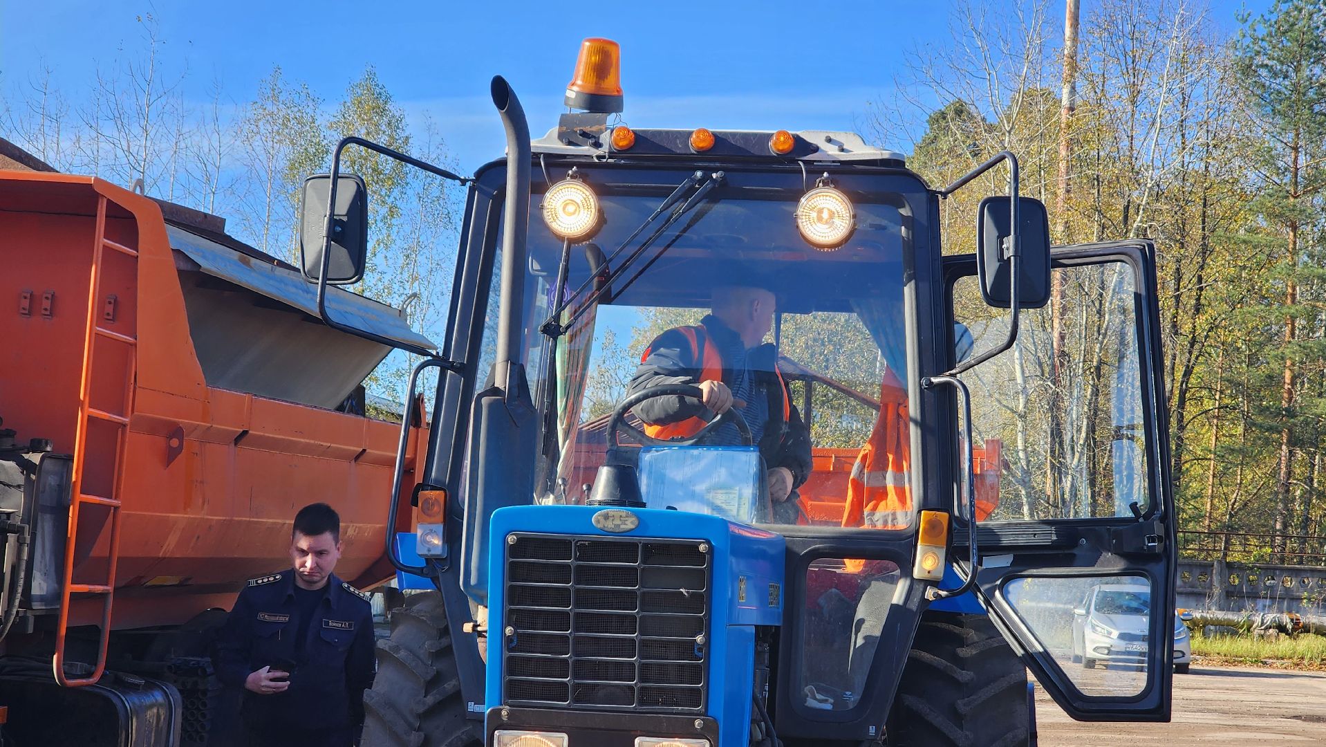 техника, коммунальное хозяйство, смотр, Протвино, подготовка к зиме,