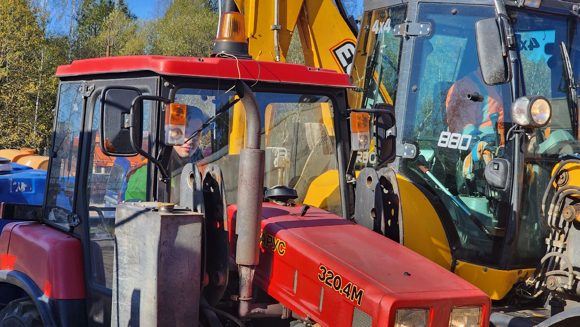 техника, коммунальное хозяйство, смотр, Протвино, подготовка к зиме,