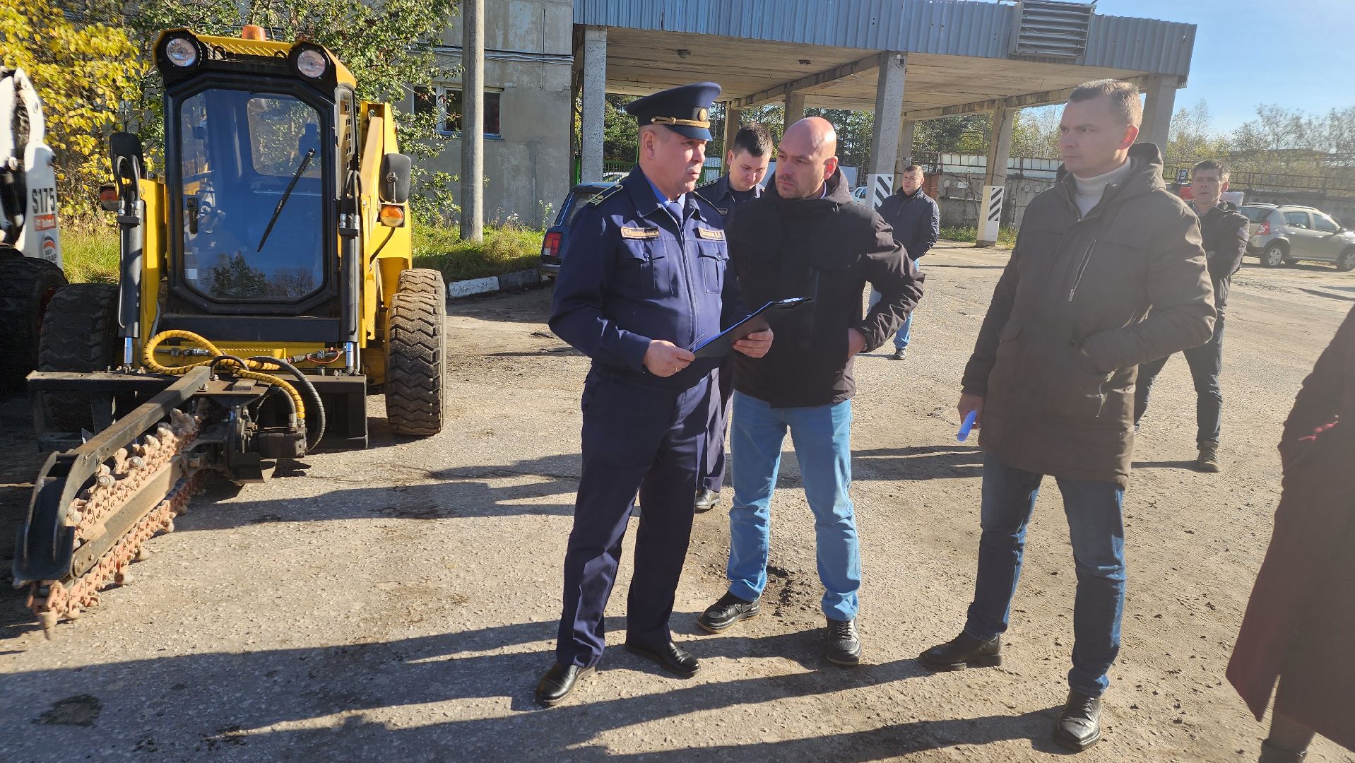 техника, коммунальное хозяйство, смотр, Протвино, подготовка к зиме,