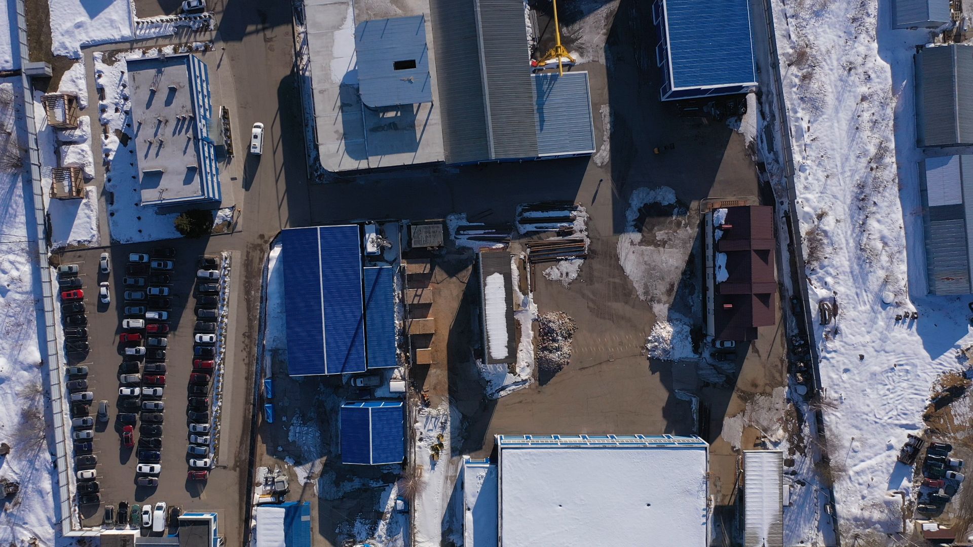 водоочистка, солнечногорск,видео с коптера,