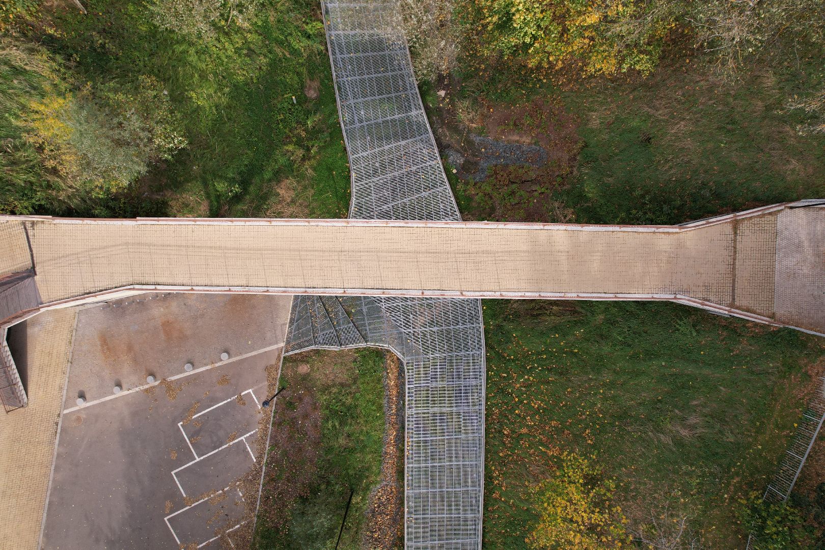 звенигород, овраг, благоустройство,видео с коптера,