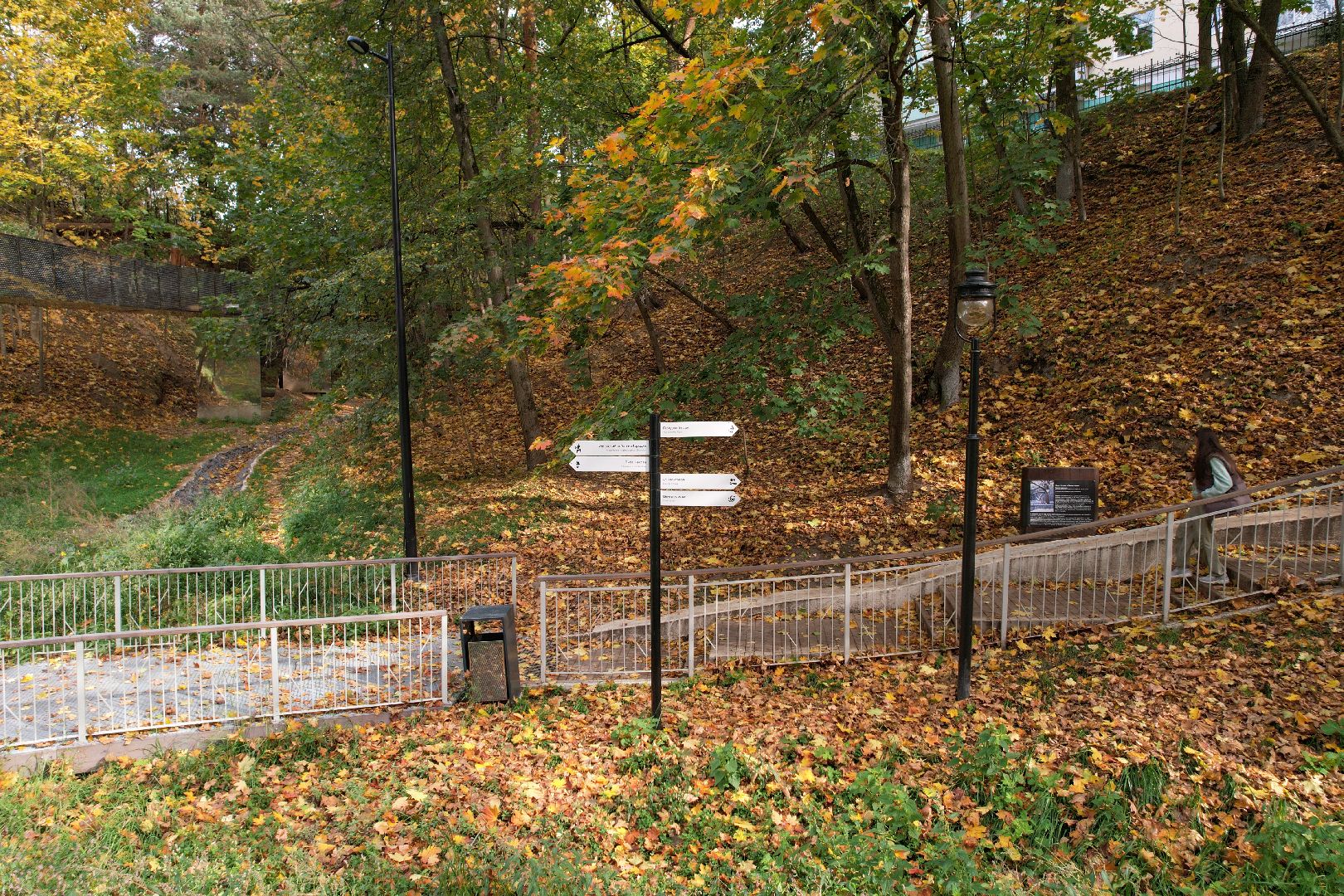 звенигород, овраг, благоустройство,видео с коптера,