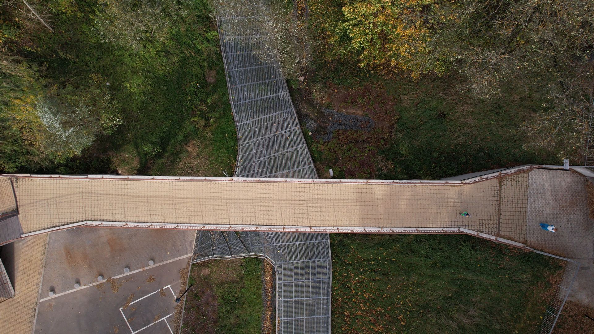 звенигород, овраг, благоустройство,видео с коптера,
