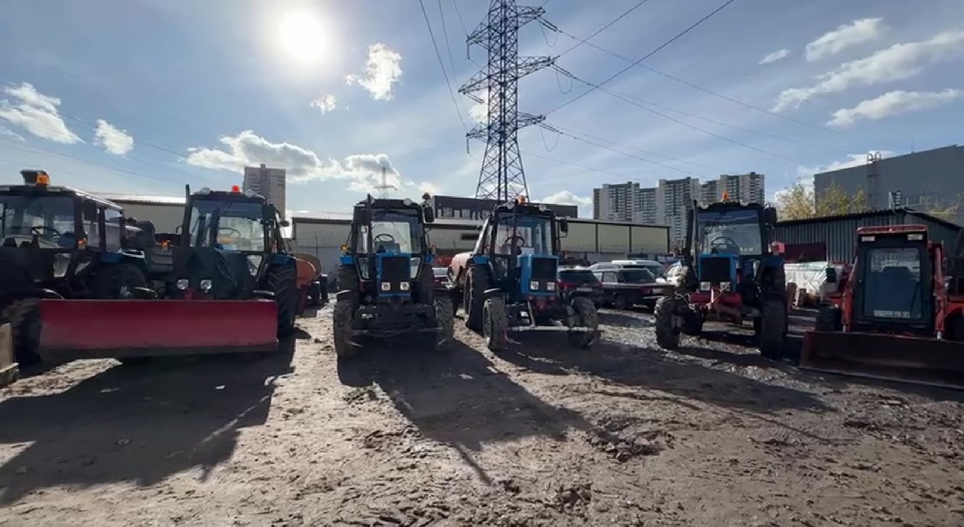 Реутов, ЖКХ, подготовка к зиме, тракторы,