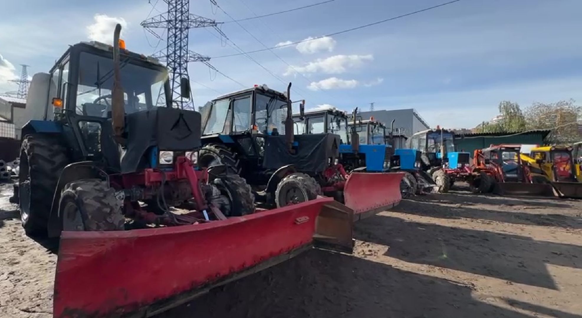 Реутов, ЖКХ, подготовка к зиме, тракторы,