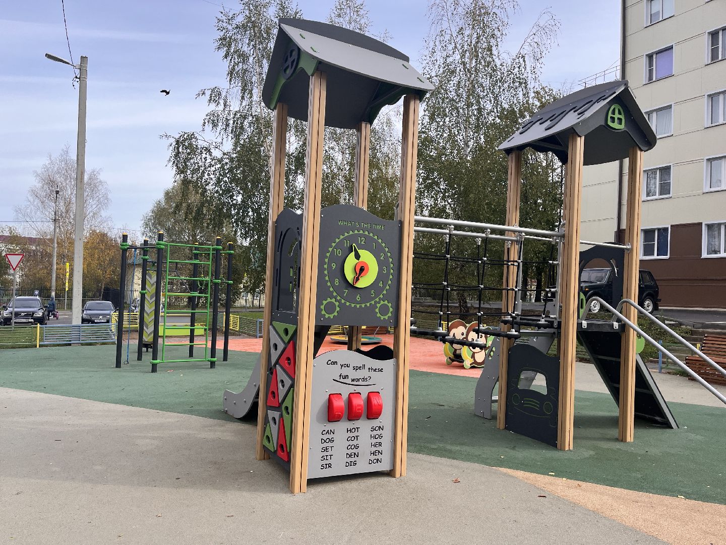 шаховская, детские площадки, комплекс, дети,