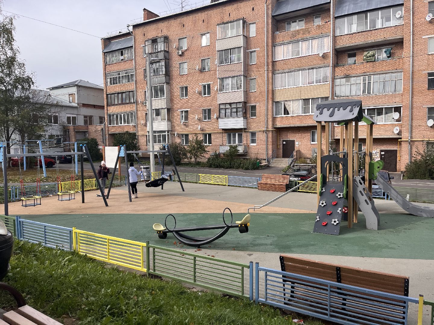 шаховская, детские площадки, комплекс, дети,