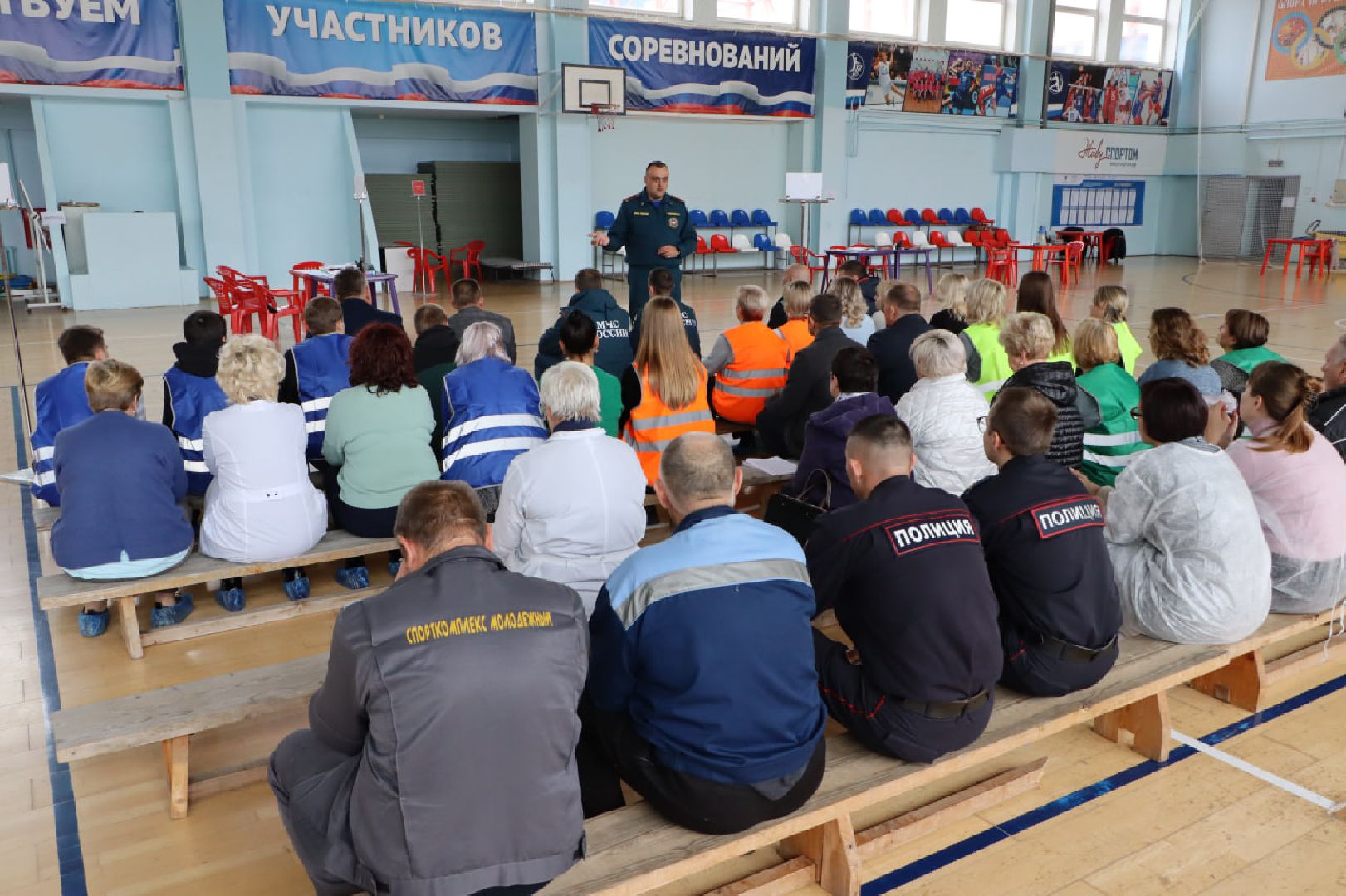 Серебряные Пруды, ПЭП, ГУ МЧС России по Московской области, эвакуация, безопасность, СК Молодежный, гражданская оборона,
